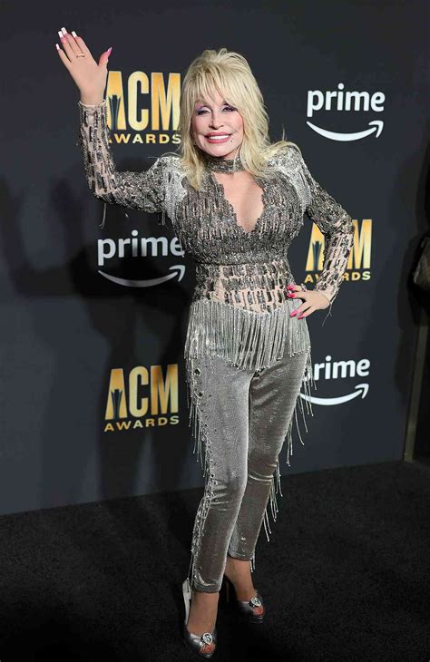 dolly parton cleavage|Dolly Parton At ACM Awards 2023: Photos Of All Her Outfits